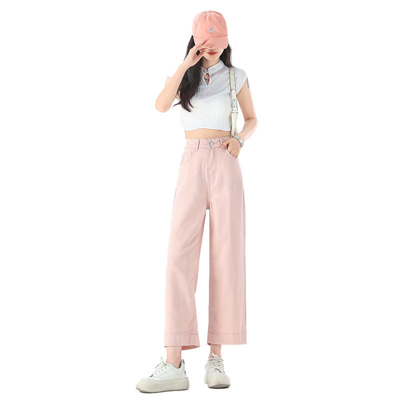 Lyocell Jeans Women's Summer Thin